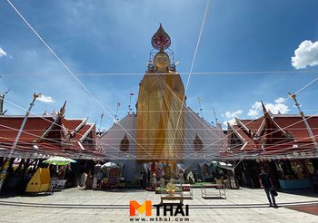 สักการะ หลวงพ่อโต พรมน้ำมนต์ศักดิ์สิทธิ์ วัดอินทรวิหาร