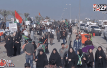 ชาวอิรักร่วมพิธีเทศกาลอัรบาอีน