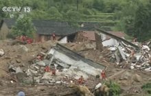 จีนเร่งค้นหา 9 ชีวิตสูญหายจากเหตุดินถล่ม