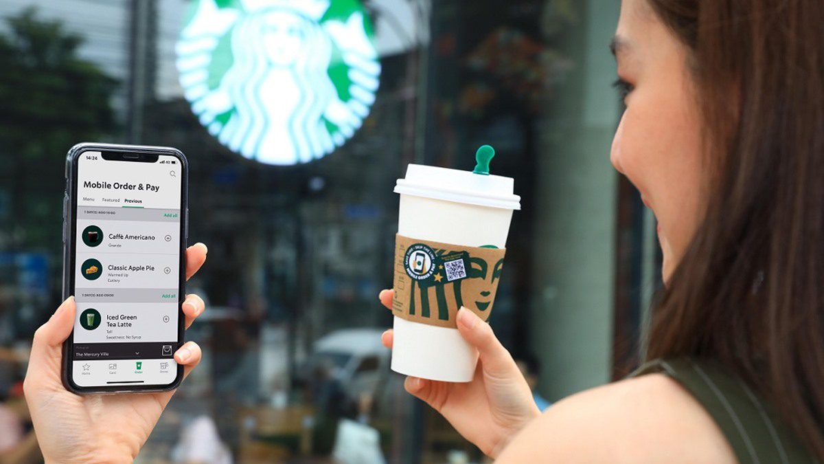 สตาร์บัคส์ เปิดตัวฟีเจอร์ Mobile Order & Pay บนแอปฯ Starbucks Thailand