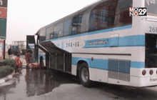 ไฟไหม้รถทัวร์โดยสาร จ.ขอนแก่น