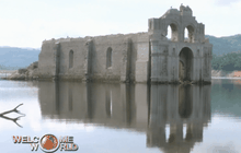 โบสถ์คริสต์โผล่พ้นน้ำในเม็กซิโก