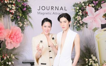 “JOURNAL” สร้างปรากฏการณ์ครั้งใหญ่ให้กับวงการความหอม! เปิดตัว “พีพี–กฤษฏ์” ขึ้นแท่นพรีเซ็นเตอร์คนใหม่