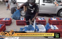 ตร.นำผู้ต้องหาลักลอบขนลิงแสมฝากขังศาล จ.ปราจีนบุรี