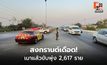 วันแรกสงกรานต์ ตำรวจเข้ม เมาแล้วขับ 2,617 ราย