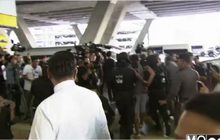 บุกจับผู้ต้องหาค้ายาเสพติดข้ามชาติกลางสนามบิน