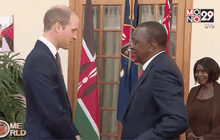 เจ้าชายวิลเลียม พบ ปธน. เคนยา