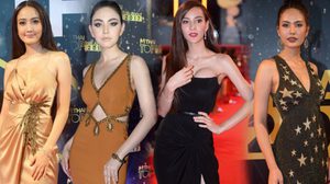 คัดมาประชันความแพง รวมผู้หญิงแถวหน้า บน พรมแดง MThai Top Talk-About 2017