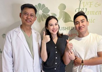 “แมท ภีรนีย์” ตั้งครรภ์แล้ว 3 เดือน ขอบคุณ “หมอภัทรภูมิ” จาก Gift Fertility Centre Bangkok ที่ดูแลสุขภาพอย่างต่อเนื่อง