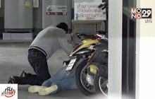 ทอมโหดอ้างเมา ทุบแฟนสาวสาหัส
