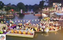 ประเพณีลอยผ้าป่าทางเรือชาวมอญลพบุรี