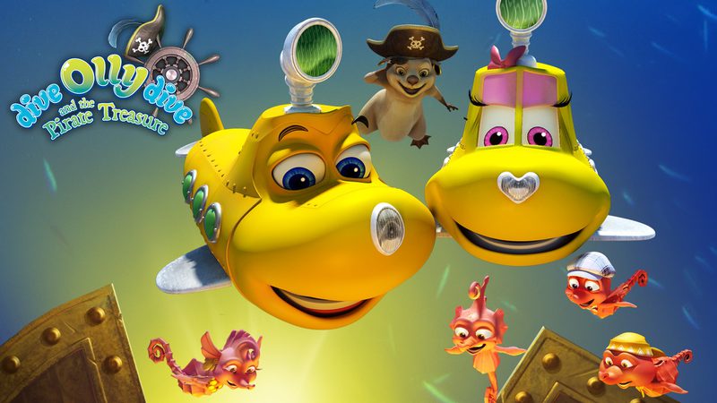 Dive Olly Dive and the Pirate Treasure ออลลี่ เรือดำน้ำจอมซน กับ สมบัติโจรสลัด