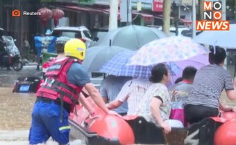 จีนอ่วม! หูหนานจมบาดาล น้ำทะลักรถไฟใต้ดิน