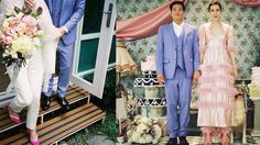 ส่องงานหมั้น ทายาทใบหยก บุ๋ม-เติ้ง น่ารักเรียบง่าย พร้อมชุดจากดีไซเนอร์ไทย