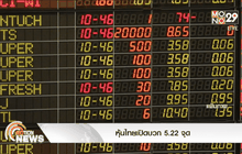 หุ้นไทยเปิดบวก 5.22 จุด