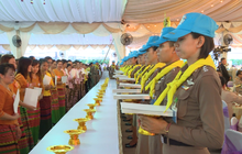 ร.10 พระราชทานงานเลี้ยงทีมช่วยเหลือ 13 หมูป่า