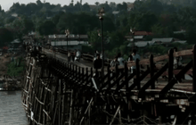 ตรวจสอบสะพานมอญยังเเข็งเเรง