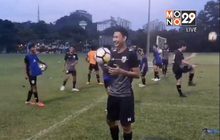 ช้างศึกยู-16ลงซ้อมเข้มก่อนดวลญี่ปุ่นในศึกชิงแชมป์เอเชีย