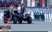 พิธีสวนสนามครบรอบ 72 ปี กองทัพอินโดนีเซีย