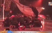 นักกายกรรมเสียชีวิตระหว่างแสดง
