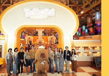 “นิว-พีเจ” นำทีมเสิร์ฟความน่ารัก เปิดตัว Capybara Tuntunzai Bakery Pop-up กลางกรุงเทพฯ