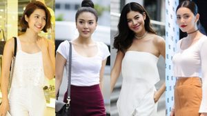 ลุคสบายๆ กับเสื้อผ้าสีขาว ใส่ยังไงให้ดูเป็นผู้นําแฟชั่น