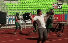 แฟนบอลชิลีปะทะกันในสนามฟุตบอล