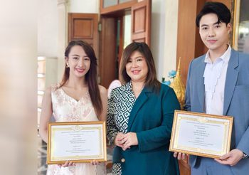 สุดปลื้ม! เปียโน – เทเลอร์ เข้ารับการแต่งตั้ง “ทูตท่องเที่ยววิถีพุทธ”