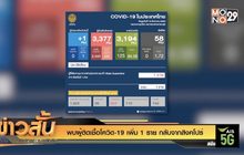 พบผู้ติดเชื้อโควิด-19 เพิ่ม 1 ราย กลับจากสิงคโปร์