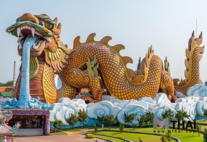 เที่ยวอุทยานมังกรสวรรค์ ขอพรศาลเจ้าพ่อหลักเมือง จ.สุพรรณบุรี