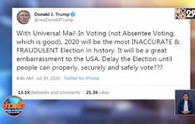 “ทรัมป์” ทวีตควรเลื่อนเลือกตั้งประธานาธิบดี?