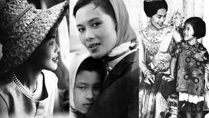 แสงเงาแห่งรักนิรันดร์ ภาพพระพันปีหลวง จากฝีพระหัตถ์ในหลวง รัชกาลที่ 9