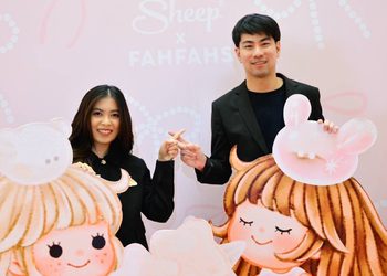 Sheep เดินหน้าดันบิ๊กโปรเจกต์ “ทีมไทย” หนุนศิลปินนักวาดภาพชาวไทย เปิดตัว Sheep x FAHFAHS