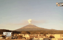 ภูเขาไฟในเม็กซิโกปะทุ