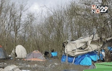 ผู้อพยพในค่ายผู้ลี้ภัยในฝรั่งเศส