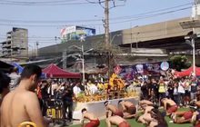 สหพันธ์มวยไทยโลกจัดบวงสรวงมงคลใหญ่ที่สุดในโลก