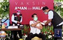 ปธน.วิโดโด้ โชว์รับวัคซีนโควิดเป็นคนแรกของอินโดฯ