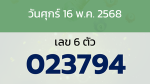 หวยลาว งวดวันศุกร์ 16 พฤษภาคม 2568