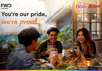 FWD ประกันชีวิต ร่วมฉลอง Pride Month กับแคมเปญ “You’re our pride, we’re proud.”