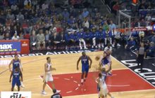 “เคอร์รี่” กด 45 แต้มนำนักรบปราบคลิปส์ ยัดห่วง NBA