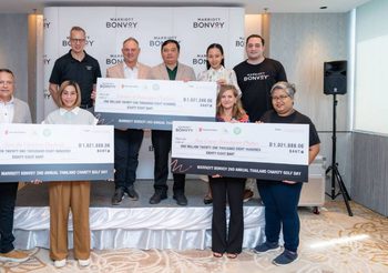 แมริออท บอนวอย ออกรอบระดมทุนกว่าสามล้านบาทเพื่อสนับสนุนสามองค์กรการกุศลสำหรับเด็กในประเทศไทย