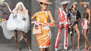 Start sketching! แฟชั่นสุดล้ำจาก Moschino เปลี่ยนรันเวย์ให้เหมือนภาพวาด