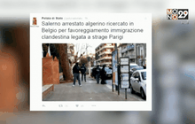 อิตาลีจับกุมผู้มีส่วนเกี่ยวข้องเหตุโจมตีบรัสเซลส์-ปารีส