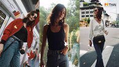 สไตล์สบายๆ แบบ โบว์ เบญจวรรณ พร้อมเทคนิคการเลือกกางเกงยีนส์ ให้สวยและใส่สบาย