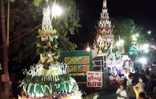 สุดอลังการ สีสันประกวดกระทงยักษ์ บูชาพระธาตุพนม