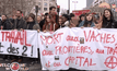 นักศึกษาต้านการปฏิรูปแรงงานปะทะกับตำรวจในฝรั่งเศส