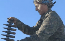 นักรบหญิงชาวเคิร์ดในซีเรีย