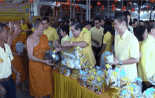 ทำบุญเฉลิมพระเกียรติครองราชย์ 70 ปี