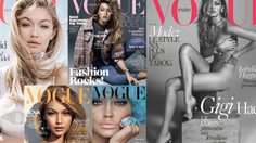 Gigi Hadid ขึ้นแท่น Supermodel 1 ปี ขึ้นปก Vogue 7 เล่ม แล้วคุณว่า ปกไหน Hot สุด โหวตจ้าโหวต