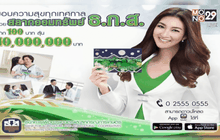 ฝากสลากออมทรัพย์ธ.ก.ส. ลุ้นโชคใหญ่ 10 ล้านทุกเดือน